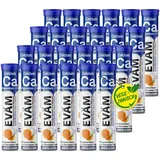 eväm Calcium Magnesium D3 Brausetabletten Geschmack Mandarine 24x 15 Stück