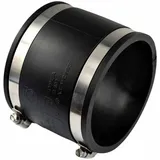 KLASEBO Rohrverbinder Kupplung 110 mm PVC Elastomer