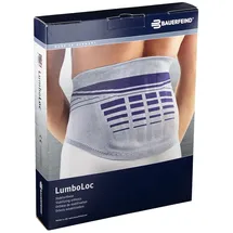 Bauerfeind Lumboloc Rückenstütz Bandage 1 St titan Größe 3