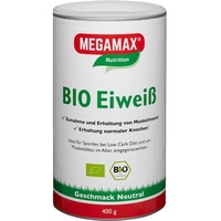 MEGAMAX Bio Eiweiß Neutral Pulver 400 g