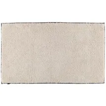 CAWÖ Badteppich Luxus Badteppich 1000 Beige 100 x 60 cm