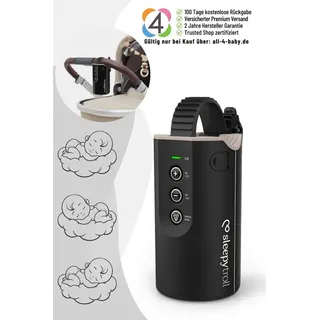 Sleepytroll Baby Rocker Gen 2, Schwarz