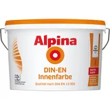 Alpina Wandfarbe DIN-EN Weiß matt 2,5 l