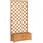 vidaXL Pflanzkübel mit Spalier 1945461 60 x 30 cm Braun