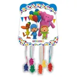 CONVER PARTY - Pinata Pocoyo - Partyartikel - Kinderpartys, Geburtstage und Feiern - Pocoyo Dekoration - 28 x 33 cm