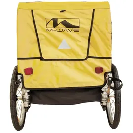 M-Wave Stalwart Kid 2 Kinderanhänger gelb 20 Zoll
