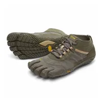 VIBRAM FiveFingers V-Trek Military/Darkgrey Barfußschuh grün 49