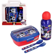 Disney Mickey Mouse Mickey Mouse & Brotdose Bidon 400ml, Sztućce
