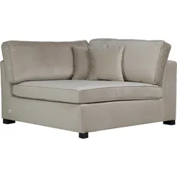 Sofa "Skara XXL", beige (dunkelbeige), B:130cm H:86cm T:130cm, 100% Polyester, GUIDO MARIA KRETSCHMER HOME & LIVING, Sofas, Sofa-Element, Eckelement zur individuellen Polstergarnitur-Gestaltung