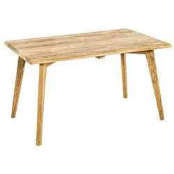 HAKU Möbel Couchtisch Massivholz eiche 80,0 x 50,0 x 45,0 cm