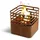 höfats CUBE Feuerkorb rostig