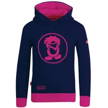 TROLLKIDS Troll Kapuzenpullover - Navy / Magenta - 104 cm