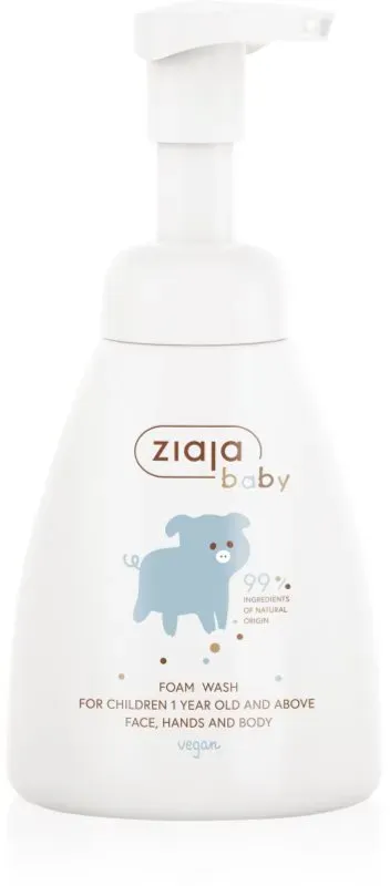Ziaja Ziajka Reinigungsschaum Für Gesicht und Körper für Kinder 250 ml