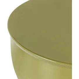 Beliani Beistelltisch Ø 31 x 46 cm Olivgrün