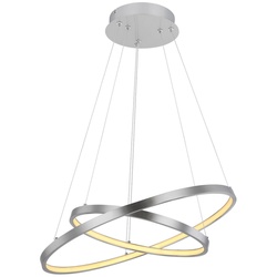 Ralph Hängeleuchte Metall Nickel Matt, Led