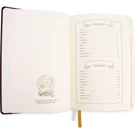 glassstaff DnD 5e Player Journal - Black