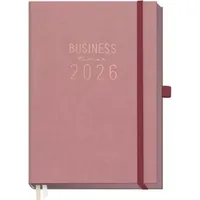 Häfft Business-Timer Deluxe 25/26 18 Monate KL [Altrosa]