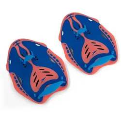 SPEEDO Ruder BIOFUSE POWER PADDLE AU BLUE/ORANGE, Blue flame/Fluro Tangerine/Pool Blue, L