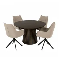 Bene living Esszimmer Set Ginosa beige & Tisch Barletta