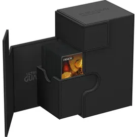 Ultimate Guard Flip`n`Tray 80+ XenoSkin Monocolor Schwarz