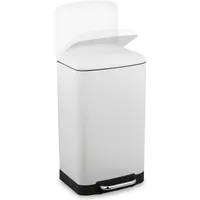 Ribelli Mülleimer, ca. 30 L, weiß - Weiß