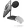 Otterbox Zens Office Wireless Charger 2, MagSafe und Qi-kompatibles kabelloses Ladegerät (15 W) für iPhone Air, 17, 16,15,14,13,12 sowie AirPods, inkl. 24-W-Netzadapter (EU,UK,US) und integriertem, Schwarz