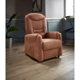 sit&more TV-Sessel SIT & MORE "Morten", braun (cognac), B:76cm H:115cm T:78cm, NaturLEDER (echtes Rindsleder);Luxus-Microfaser (100% Polyester);Luxus-Kunstleder, Sessel, Fernsehsessel, in Größe L, wahlweise mit Motor und Aufstehhilfe