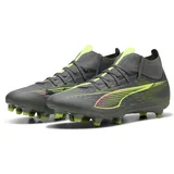 Puma Ultra 5 Match+ FG/AG Fußballschuhe - Matte Aged Silver-Yellow ALERT Aged Silver, 48