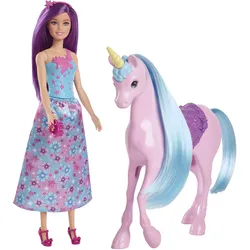 Barbie und Einhorn Spielset