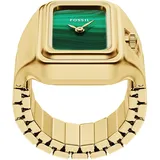 Fossil RAQUEL WATCH RING Edelstahl 28 mm ES5448