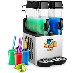 Royal Catering Slush-Maschine - 2 x 10 l -