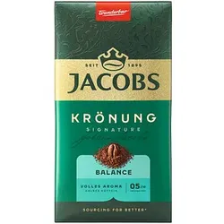 JACOBS Krönung Balance Kaffee, gemahlen, 500,0 g