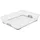 KEEEPER Stapelkörbchen grau B/H/L: ca. 26,5x7x36 cm, - Grau