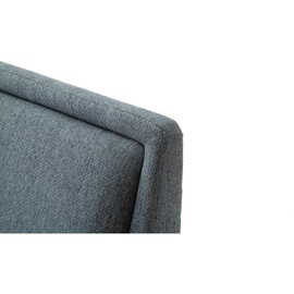Meise Möbel Polsterbett Frieda wahlweise mit Lattenrost und Bettkasten, blau - Maße cm B: 176 H: 105 T: 224