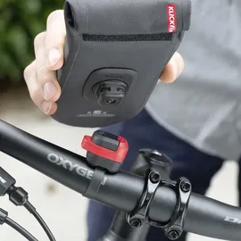 KLICKfix Quad Mini Adapter Adapter schwarz/rot