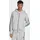 adidas Kapuzensweatshirt ADIDAS SPORTSWEAR "HOLIDAY 3-STREIFEN MIT DURCHGEHENDEM REISSVERSCHLUSS", Herren, Gr. L, grau (medium grau heather), Obermaterial: 70% Baumwolle, 30% Polyester, angesetztes Bündchen, Sweatshirts