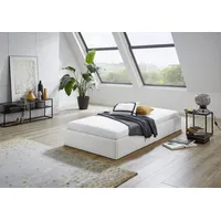 Westfalia Schlafkomfort Polsterbett "Osaka", weiß, B:105cm L:205cm, Bezug:Kunstleder, 100%