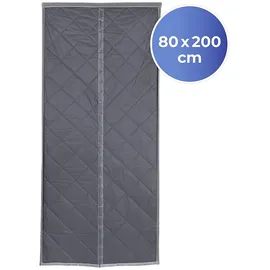 Maximex Wärmeschutz 2in1 Klettband 80 x 200 cm Grau