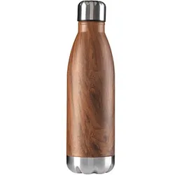 Isolierflasche Wood braun 0,5 l