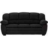 Mivano Mid.you 3-Sitzer-Sofa, Schwarz