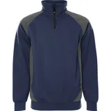 Fristads Sweatshirt Marine/Grau L