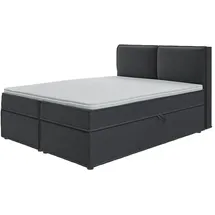 s-style möbel Uma 160 x 200 cm H3 Grau