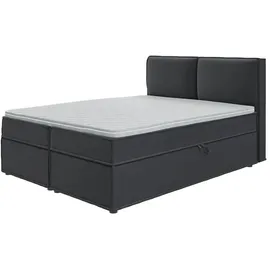 s-style möbel Uma 160 x 200 cm H3 Grau
