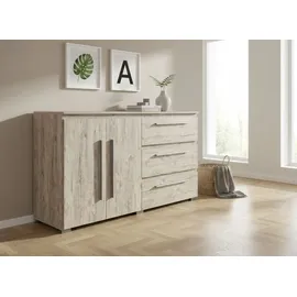Home Affaire Bali Kombikommode 169 x 92 x 50 cm Beige