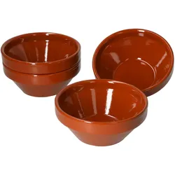 4er Set Suppenschale Ton 15cm - 99540