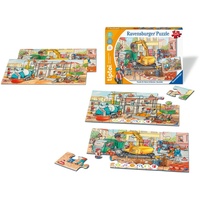 Ravensburger tiptoi Puzzle für kleine Entdecker: Baustelle 00137