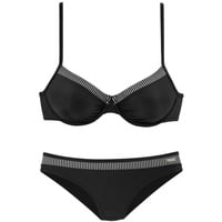 LASCANA Bügel-Bikini Damen schwarz Gr.36 Cup F