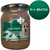 Leopold Fleischfutter mit Gemüse für Hunde 6x500g (Dose) (Rabatt für Stammkunden 3%)