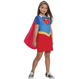 DC Comics - Offizielles Supergirl Kostüm für Mädchen, 5-6 Jahre (Rubie's 630987-M)