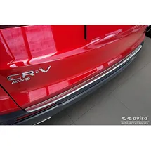 Avisa Edelstahl Heckstoßstangenschutz kompatibel mit Honda CR-V VI 2023-